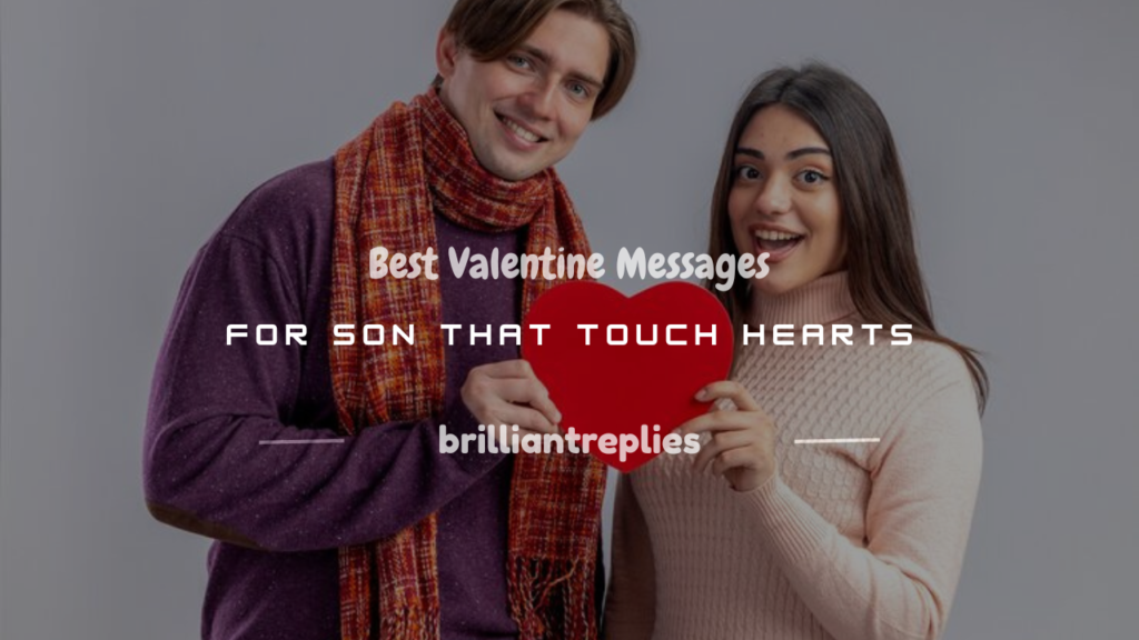 valentine messages for son