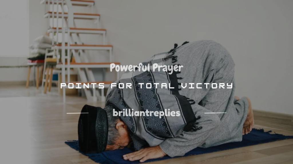 praying in victory prayers