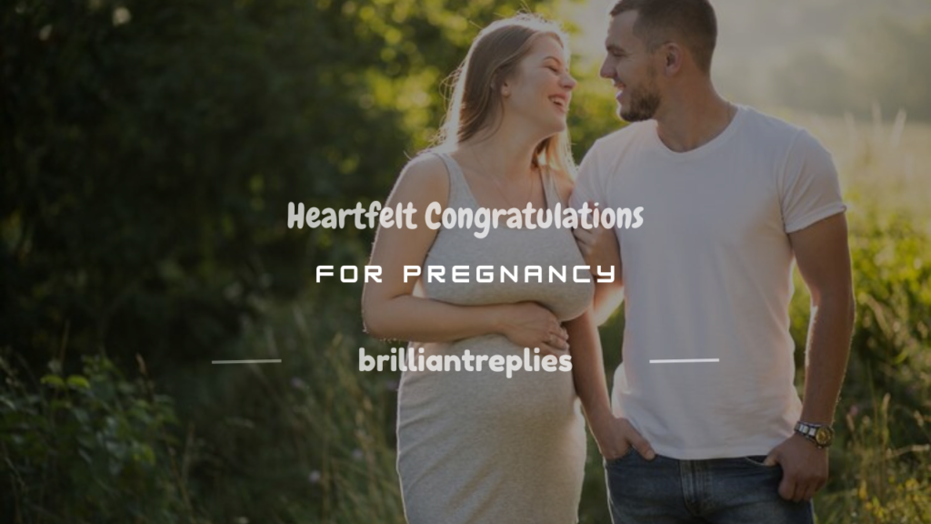 congratulations for pregnancy