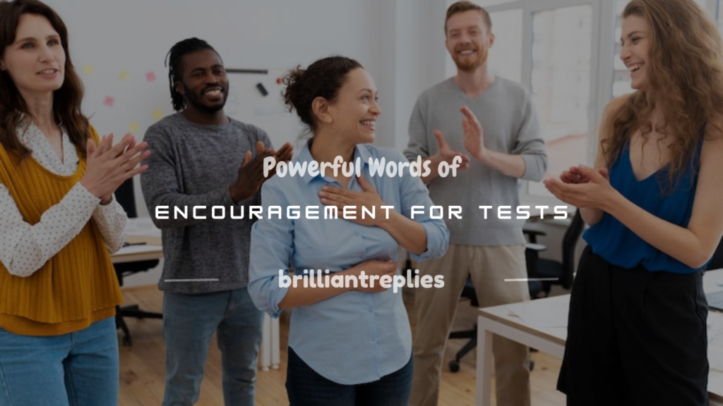 encouragement for test taking for students