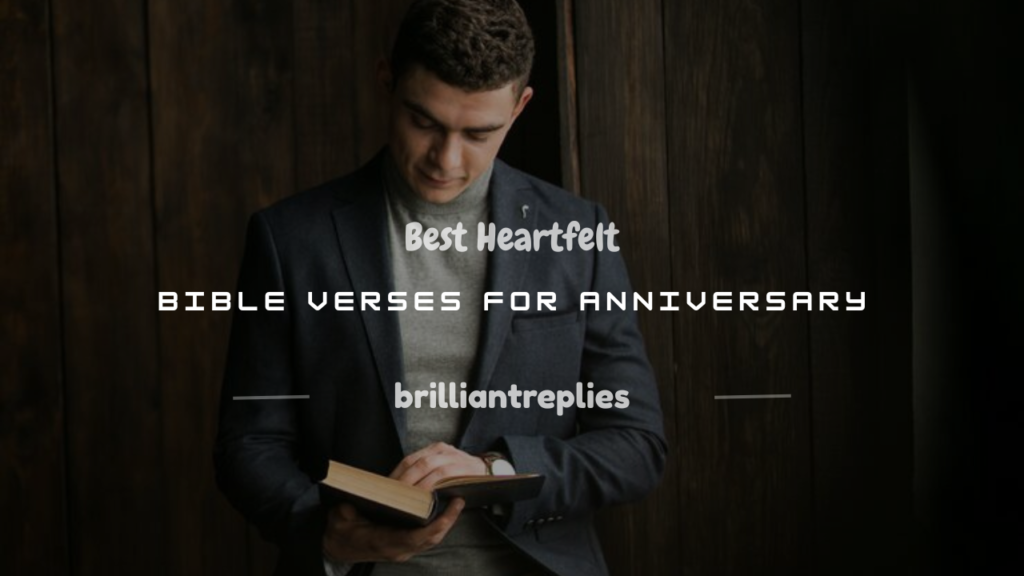 Bible verse for anniversary